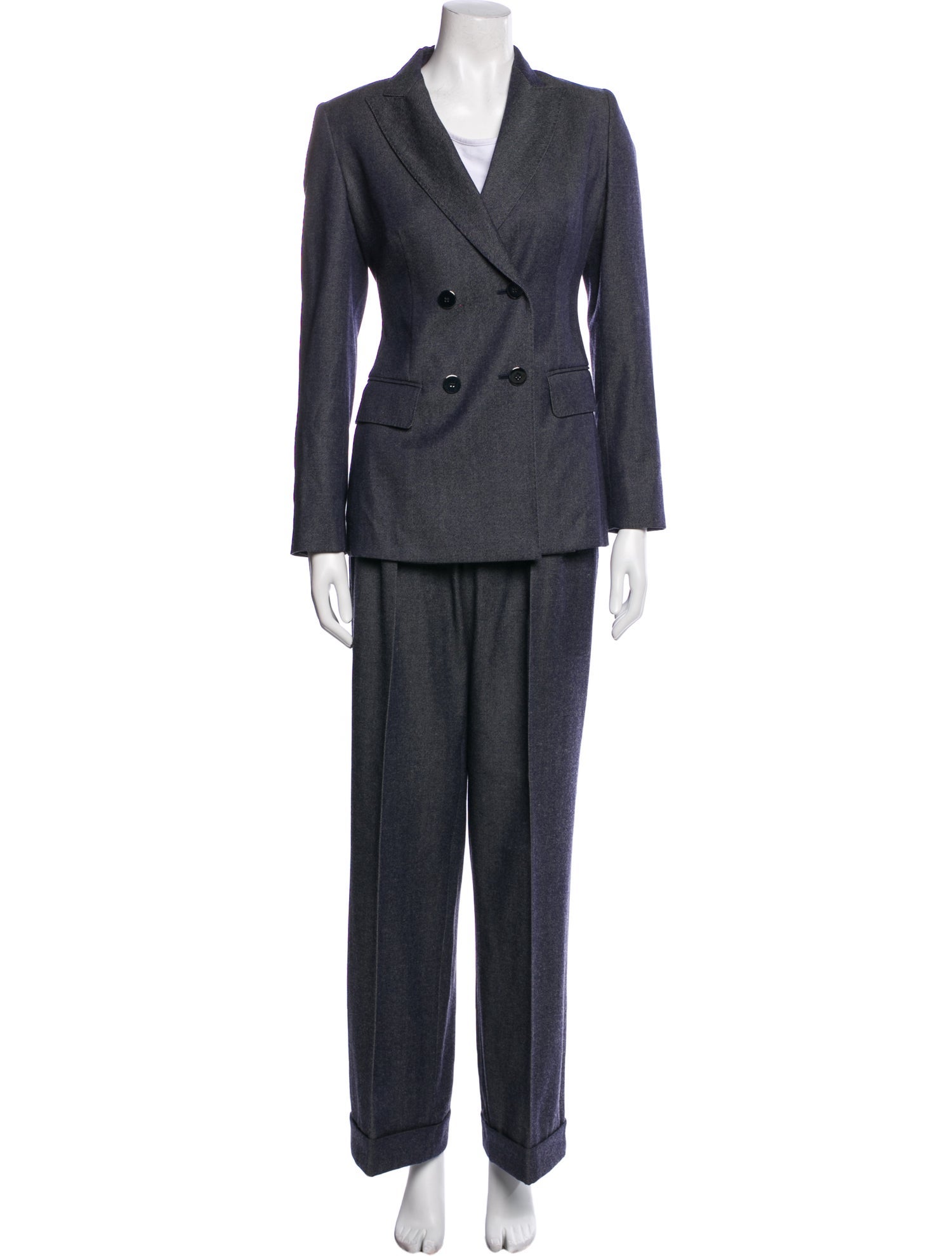 Max Mara Virgin Wool Pantsuit