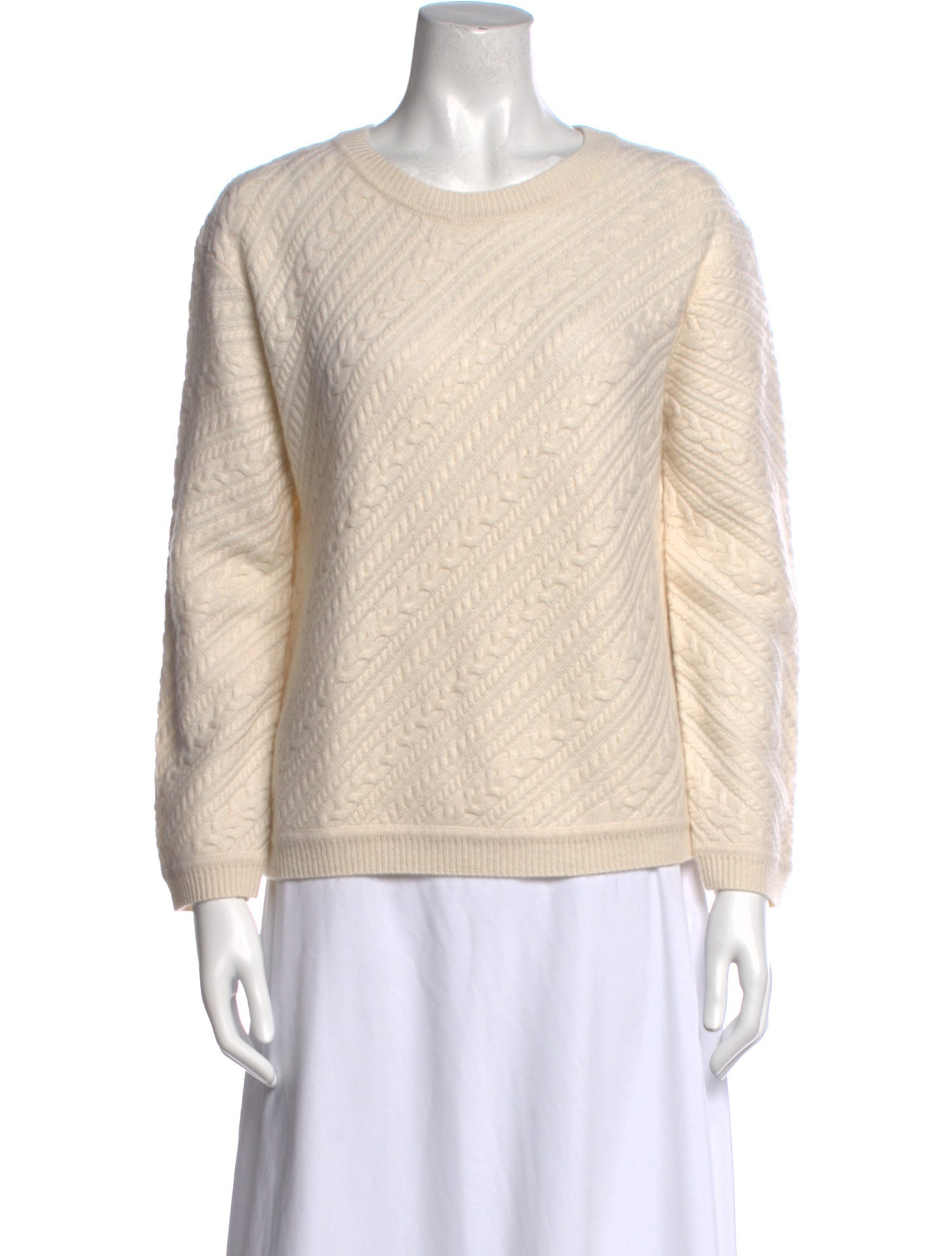 Max Mara Cashmere Scoop Neck Sweater w/ Tags
