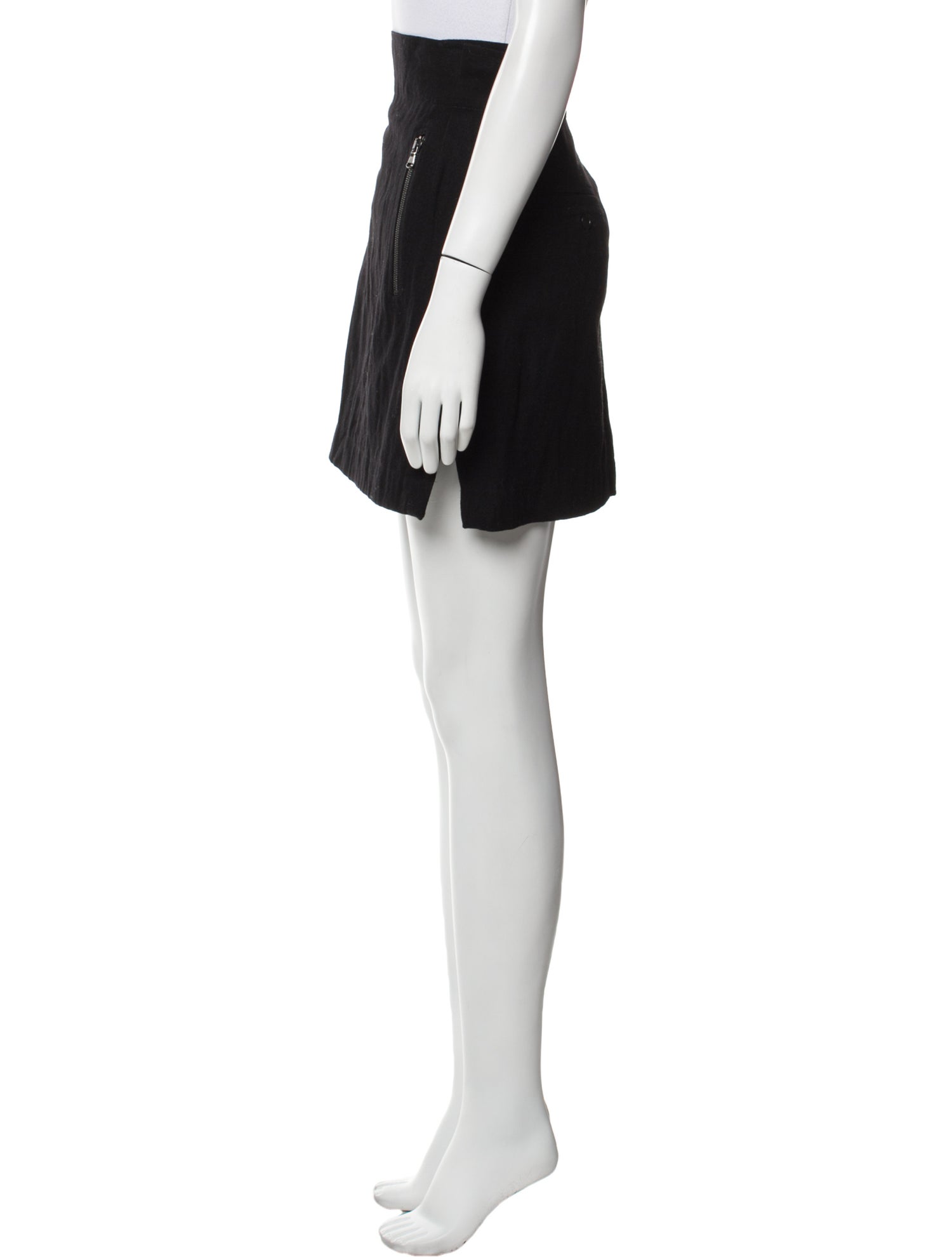 Max Mara Virgin Wool Mini Skirt