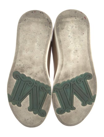 Max Mara Leather Sneakers