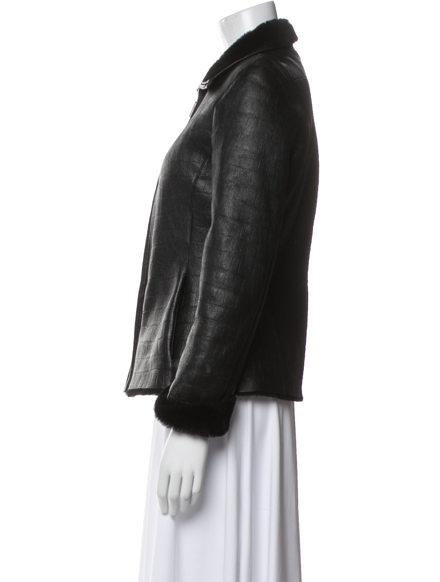 Max Mara Leather Jacket
