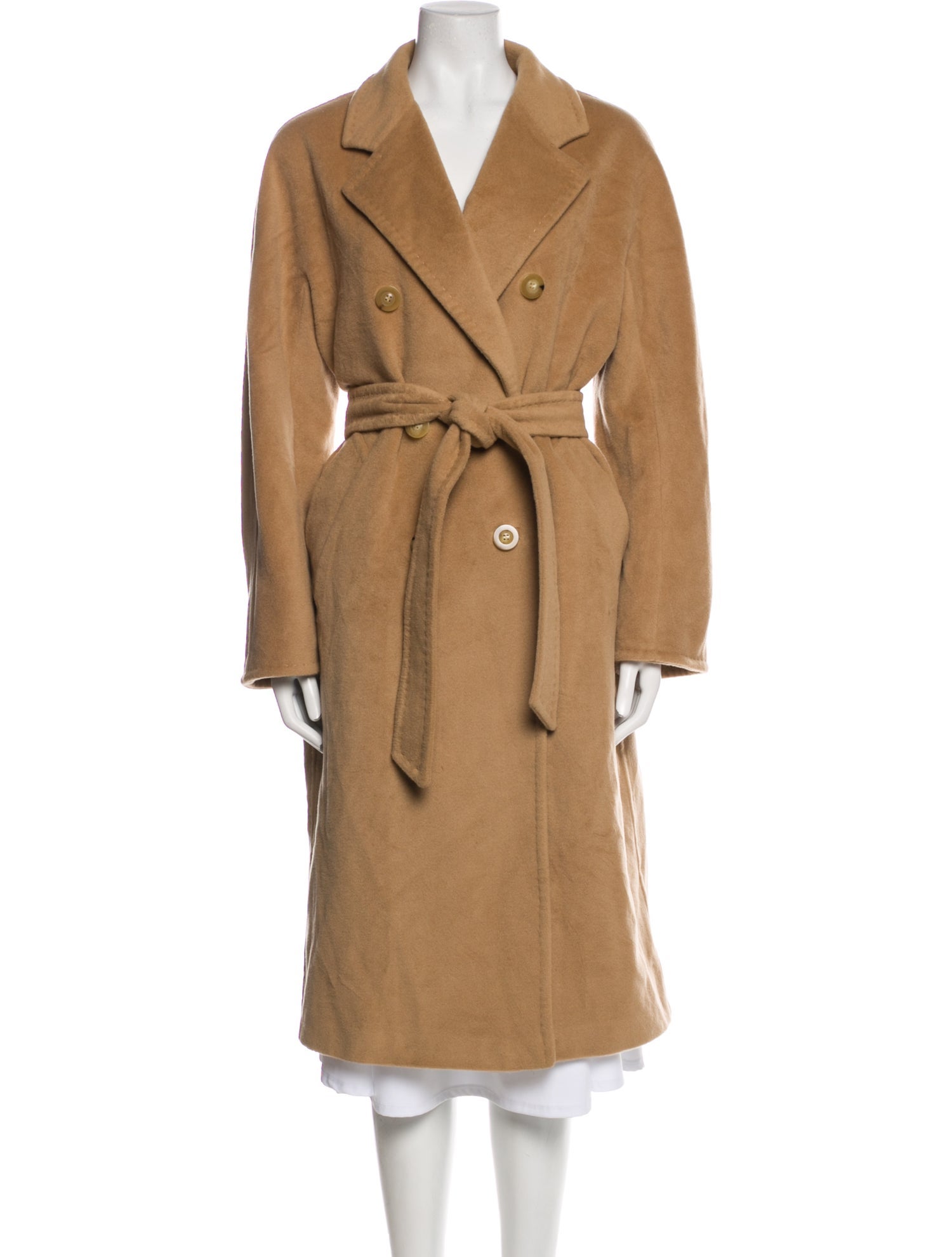 Max Mara Virgin Wool Trench Coat