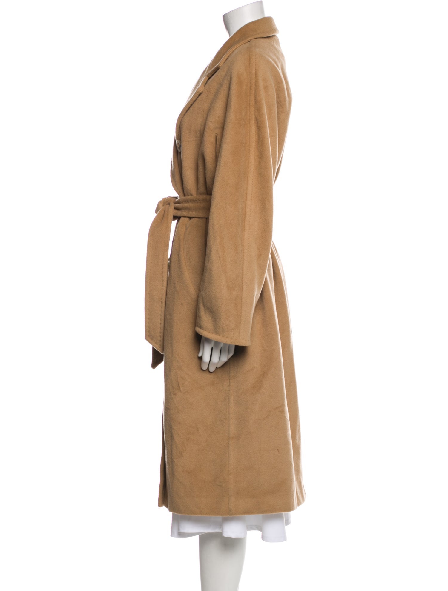 Max Mara Virgin Wool Trench Coat