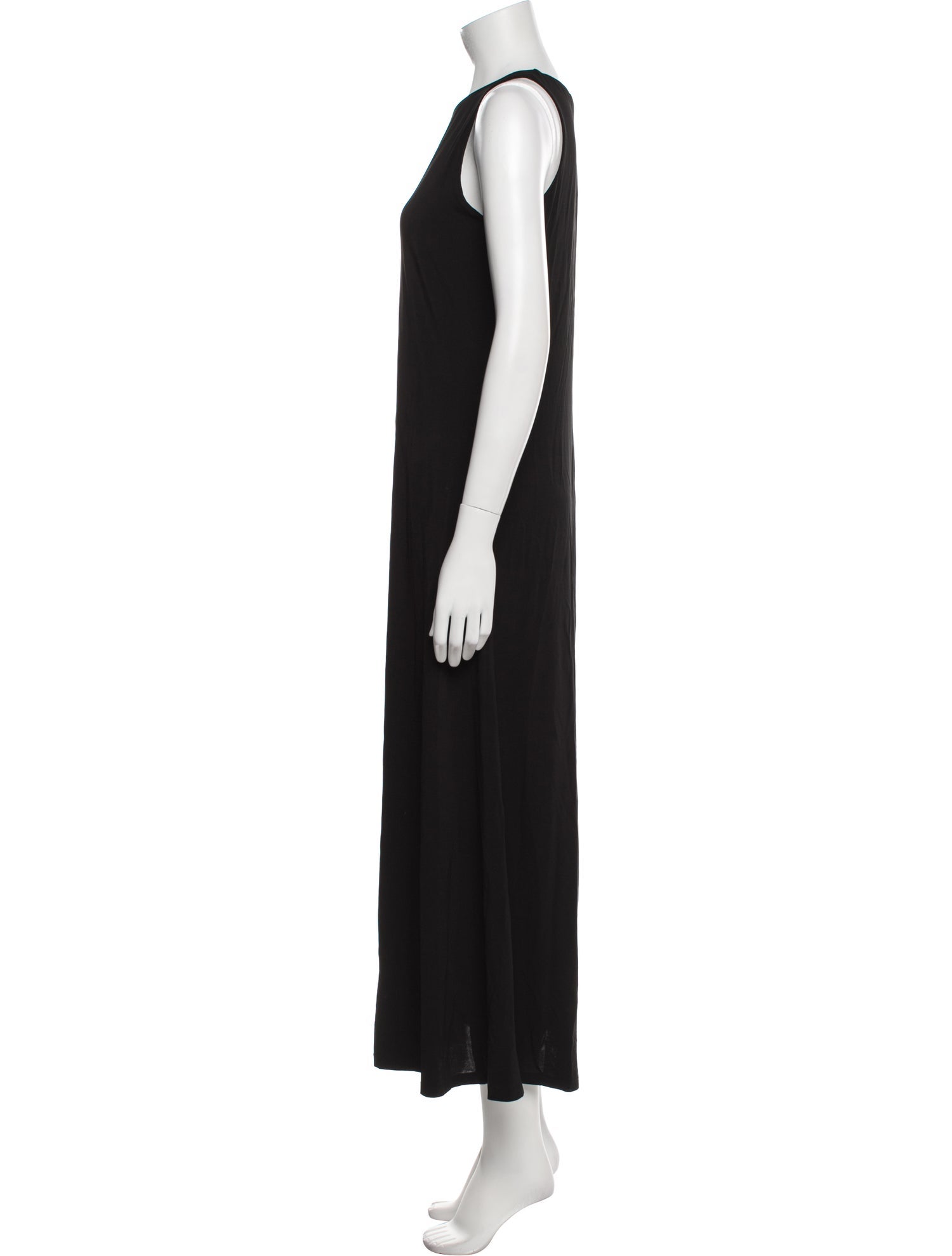 Max Mara Crew Neck Long Dress