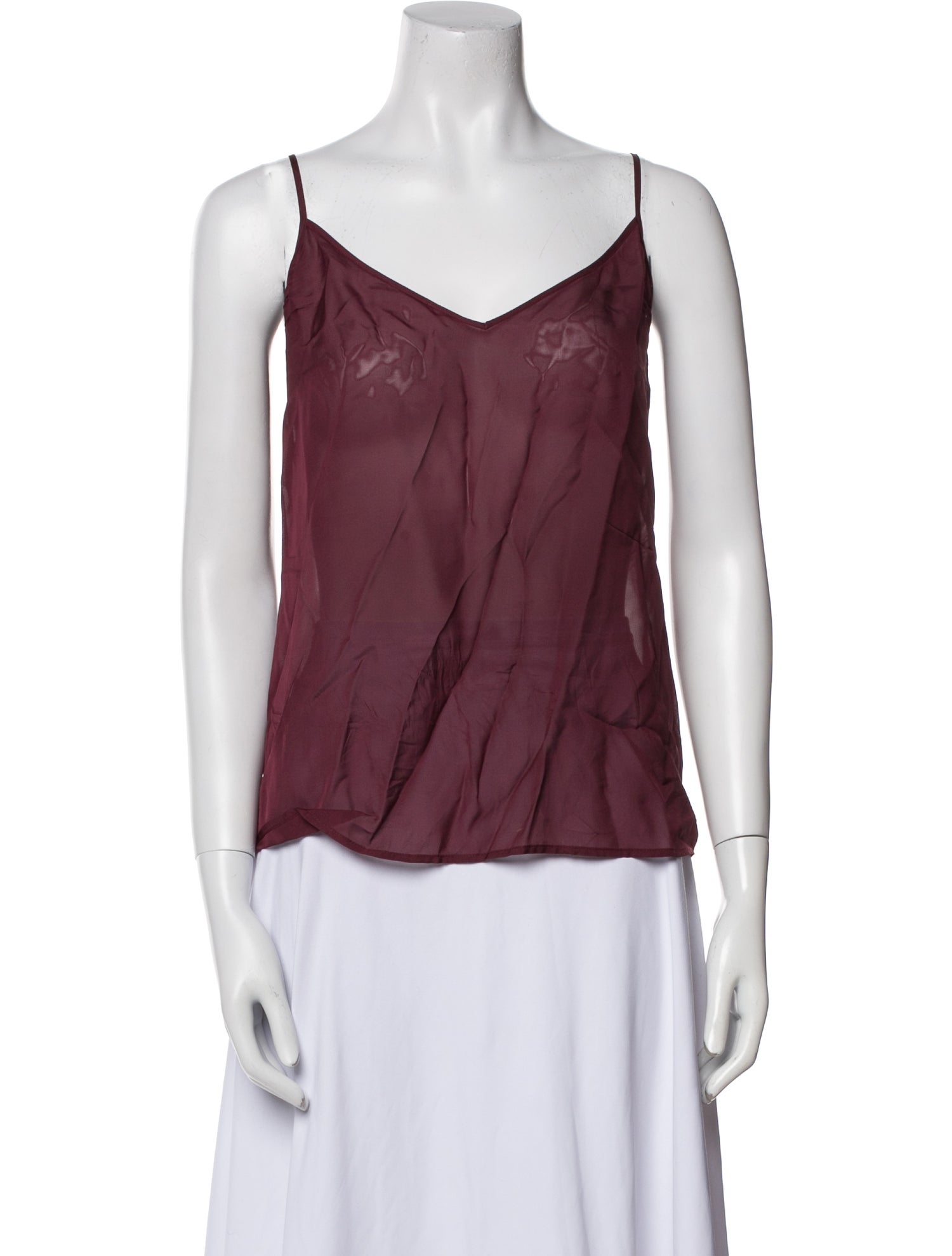 Max Mara V-Neck Sleeveless Top
