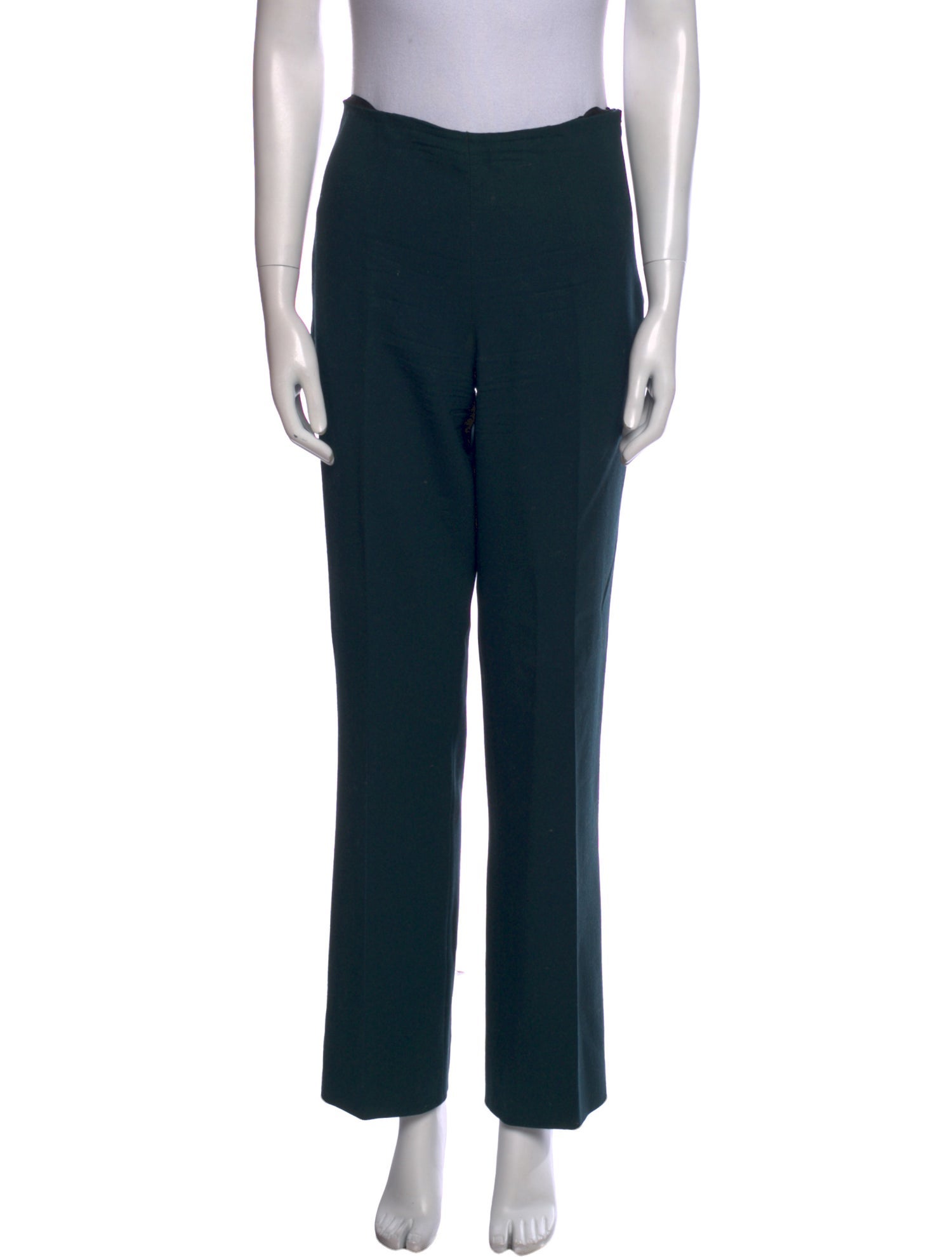 Max Mara Virgin Wool Straight Leg Pants