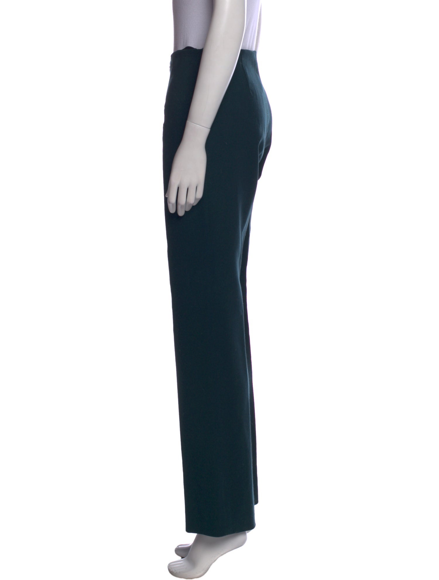 Max Mara Virgin Wool Straight Leg Pants