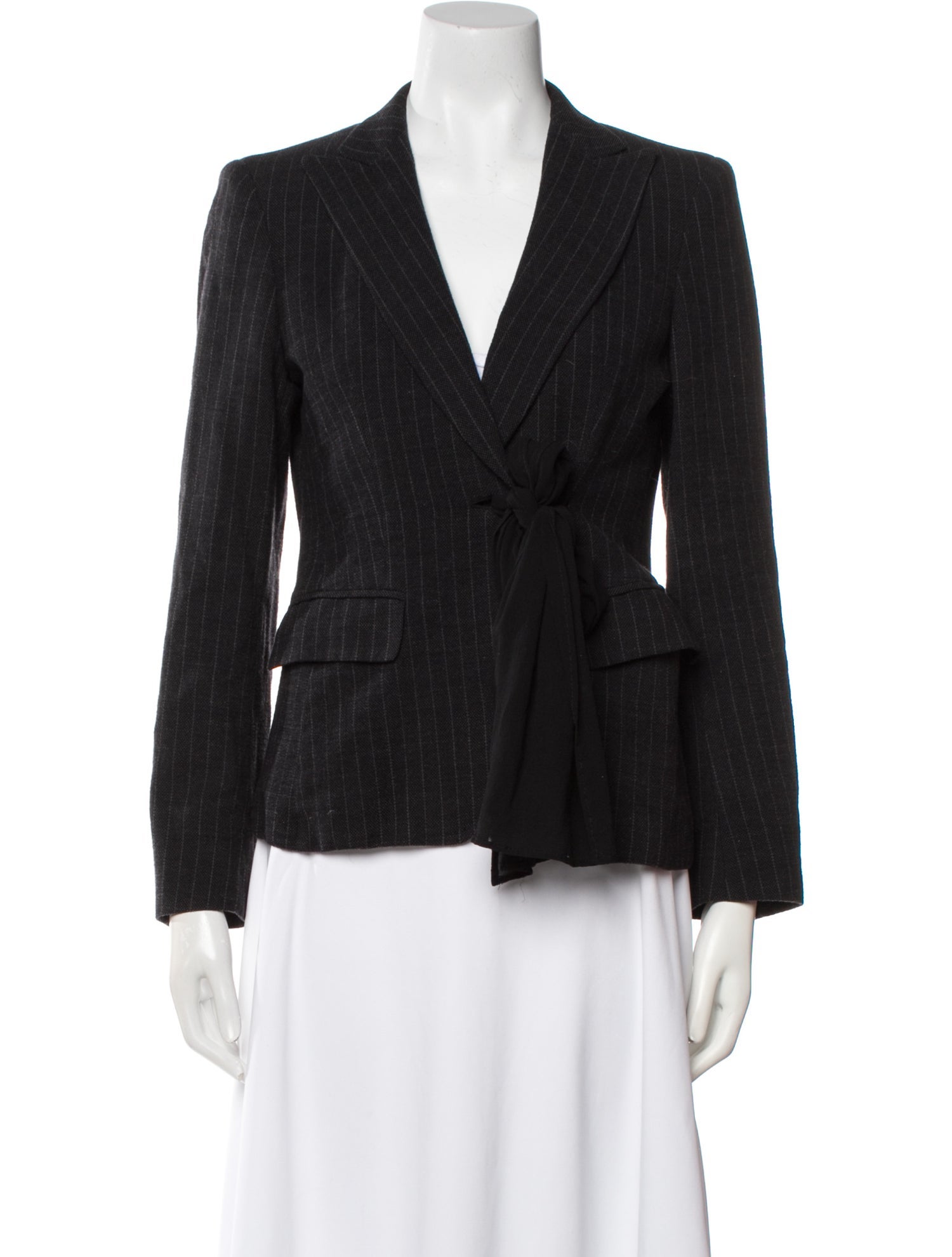 Max Mara Wool Striped Blazer