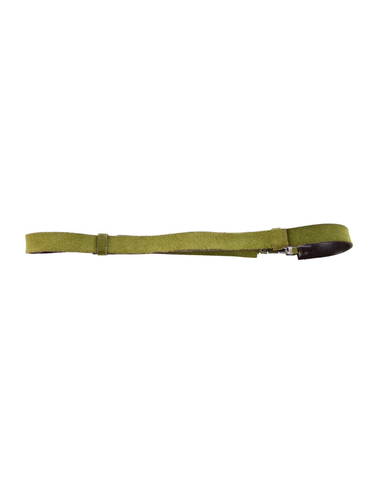 Max Mara Skinny Suede Waist Belt