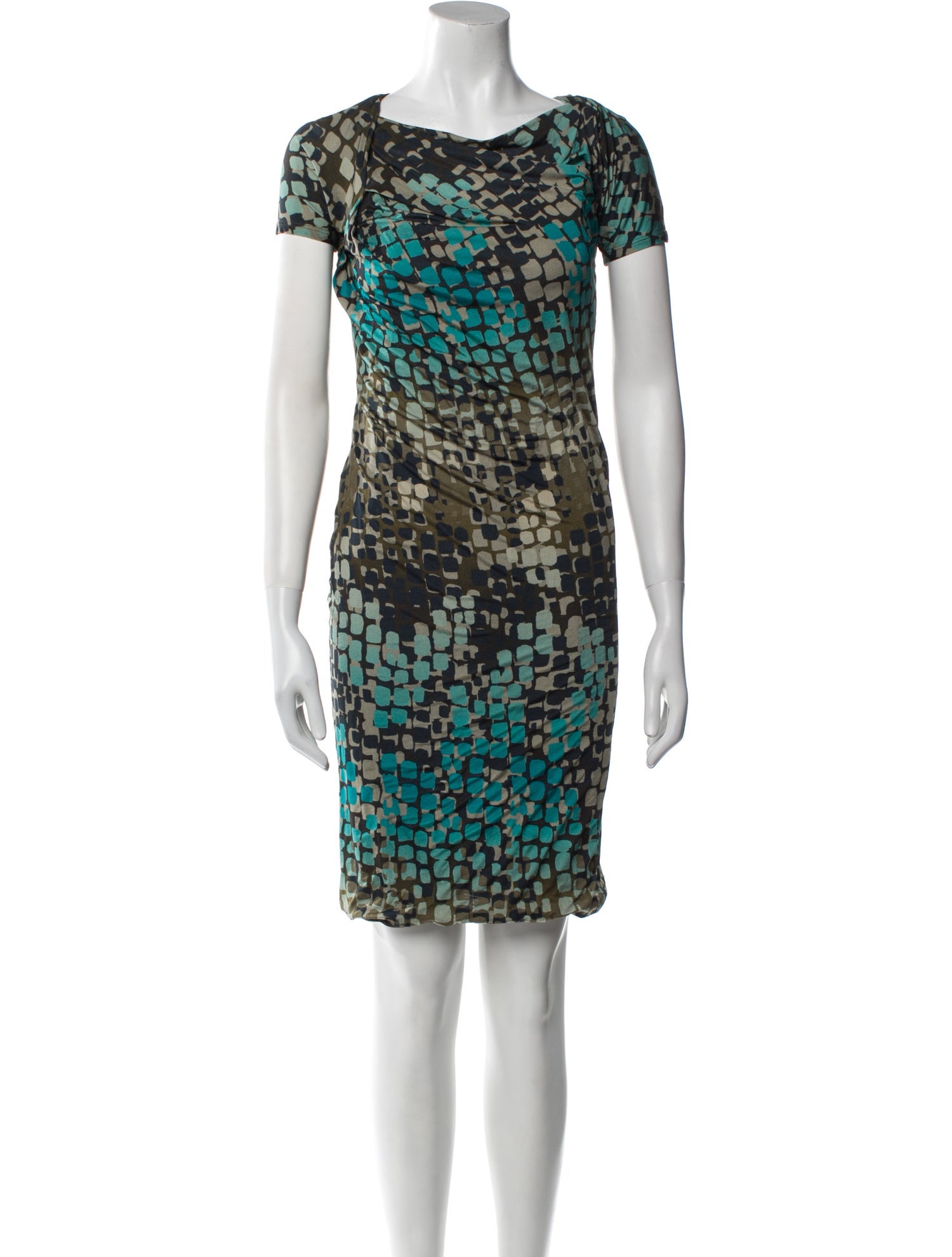 Max Mara Printed Mini Dress