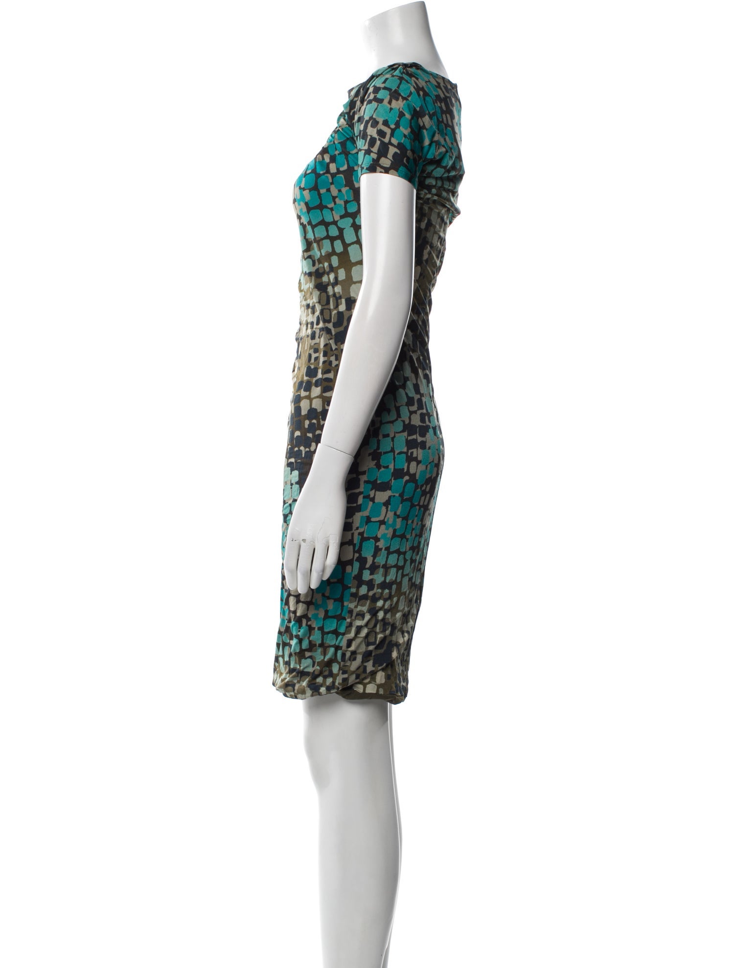 Max Mara Printed Mini Dress