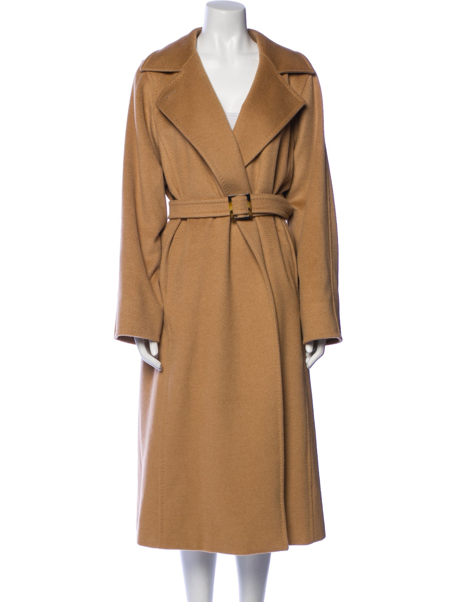 Max Mara Camel Hair Trench Coat