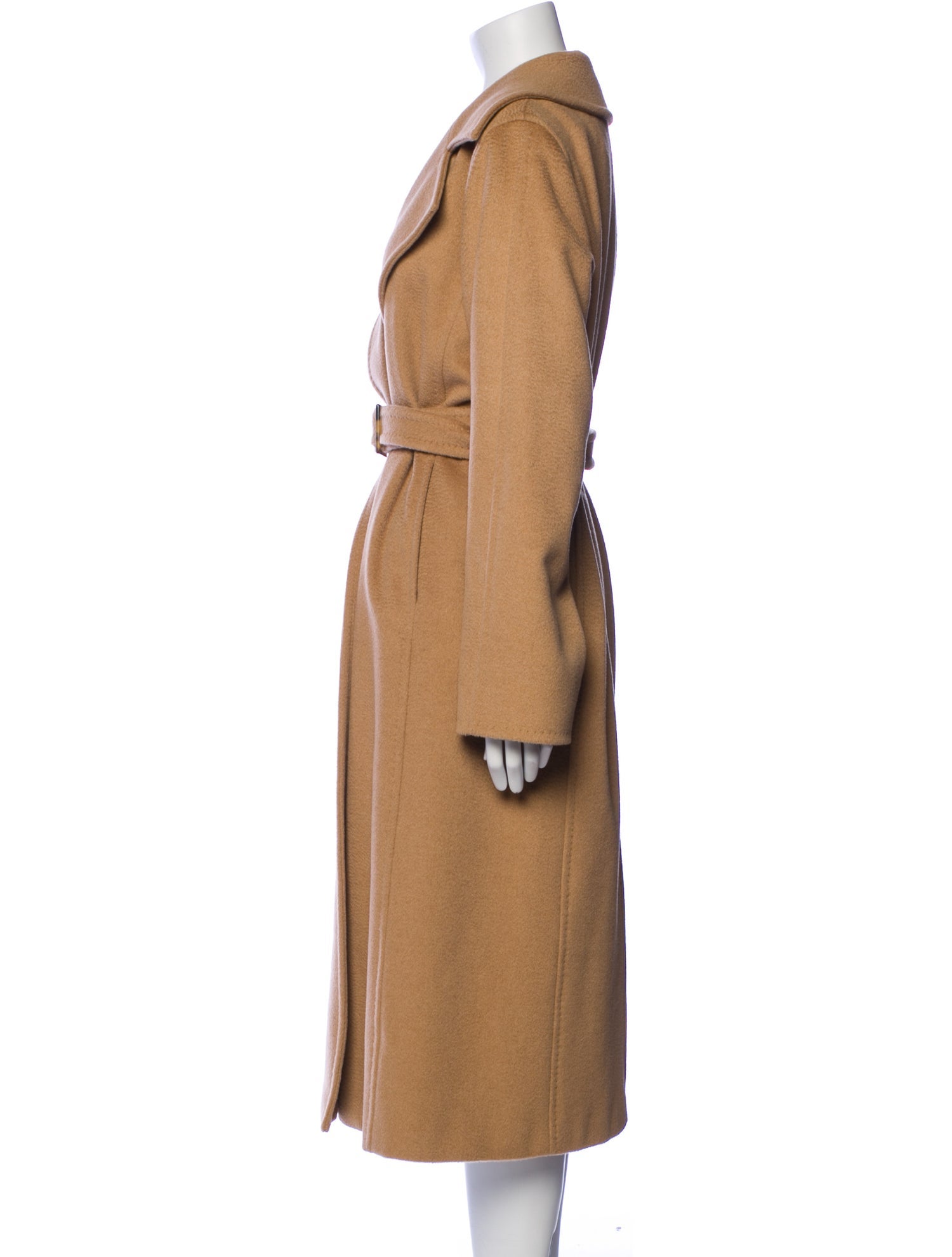Max Mara Camel Hair Trench Coat