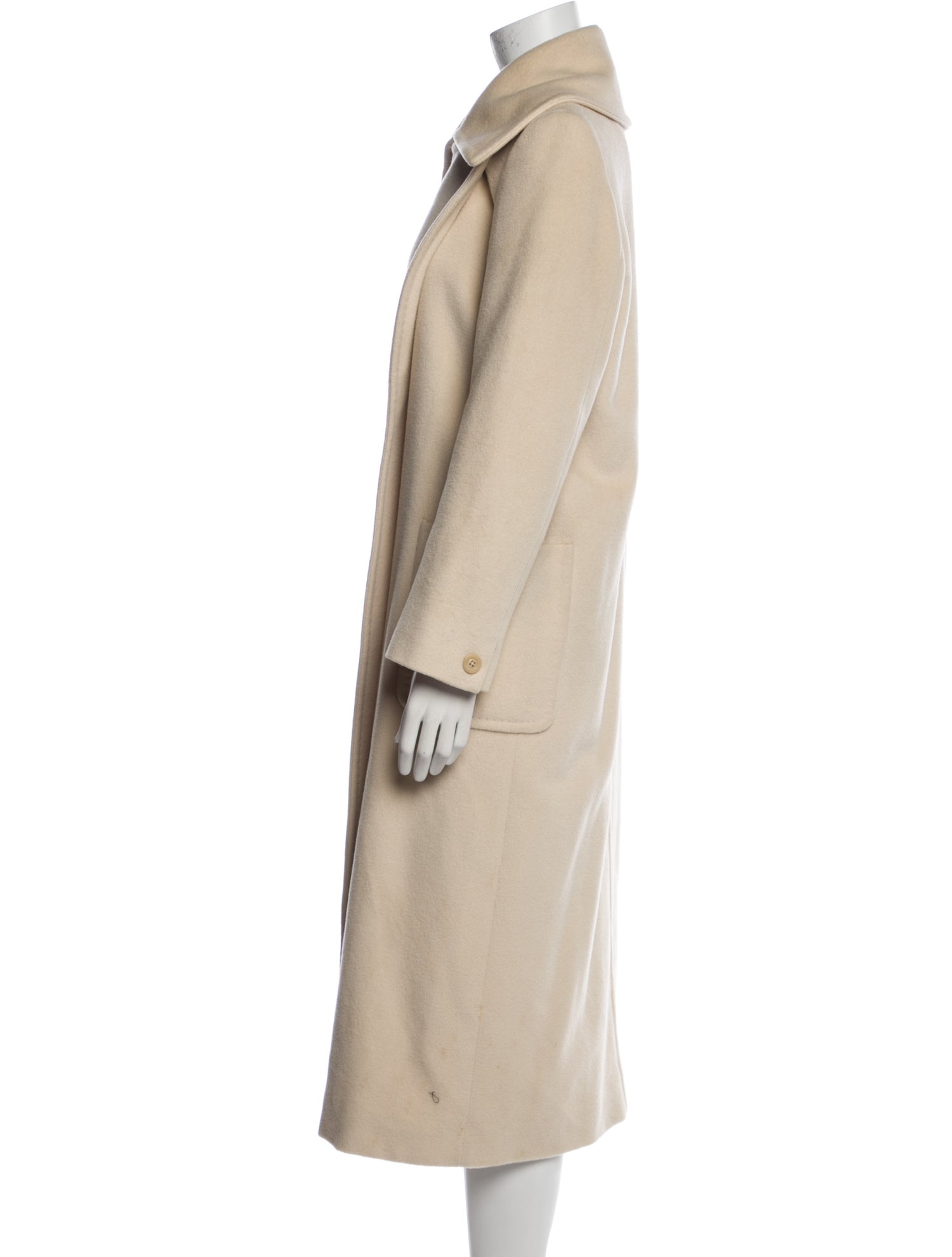 Max Mara Virgin Wool Trench Coat