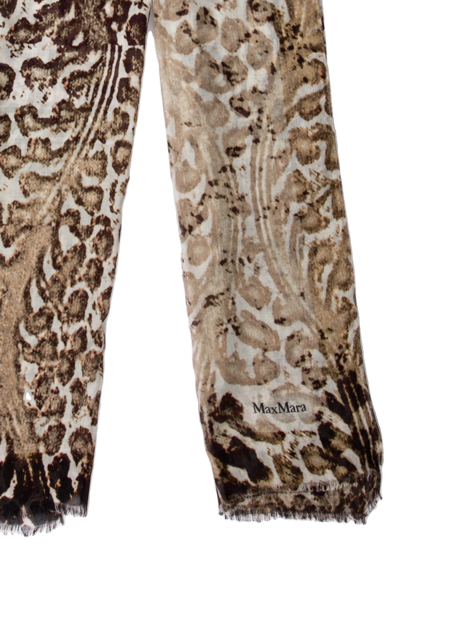 Max Mara Printed Scarf