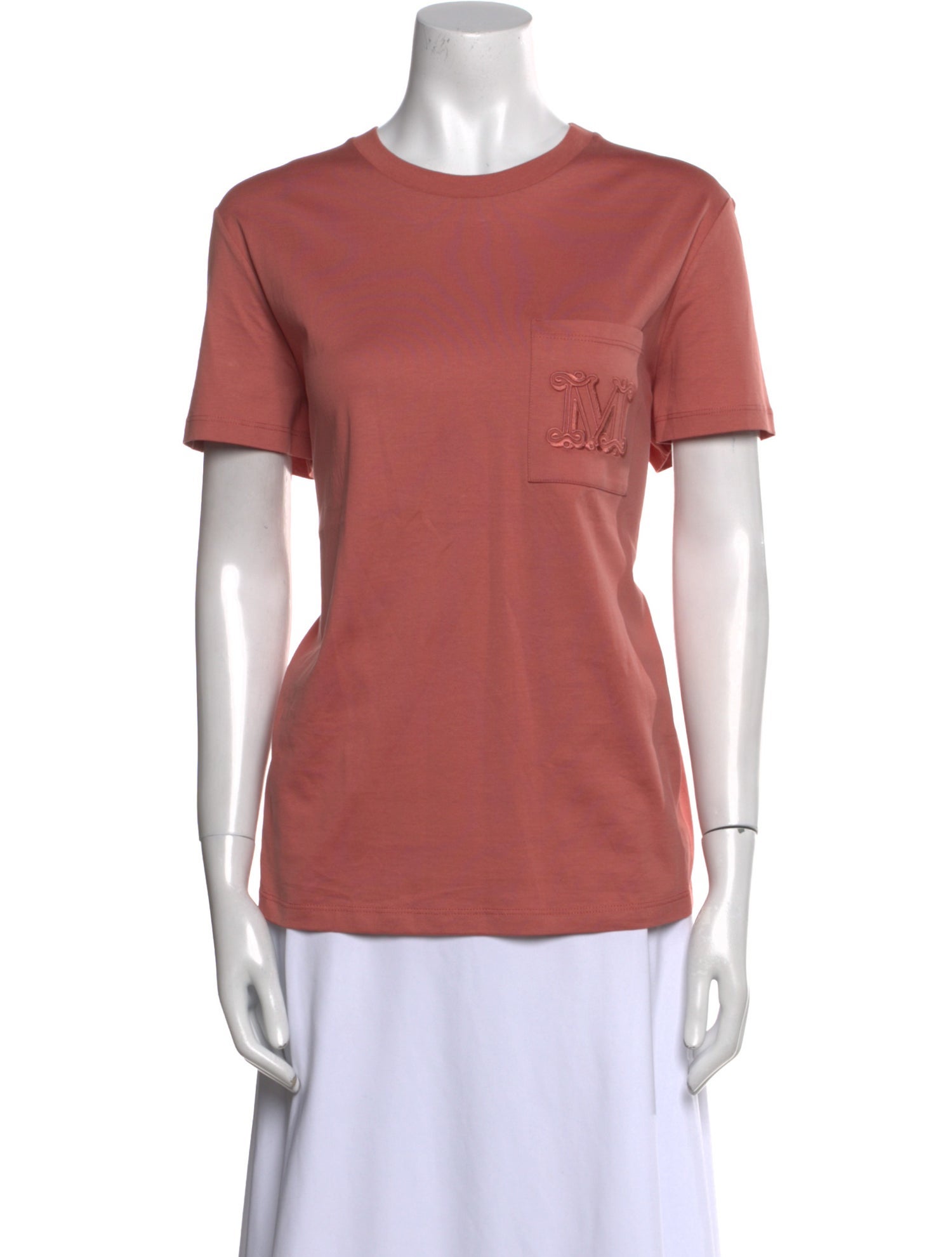 Max Mara Crew Neck Short Sleeve T-Shirt w/ Tags