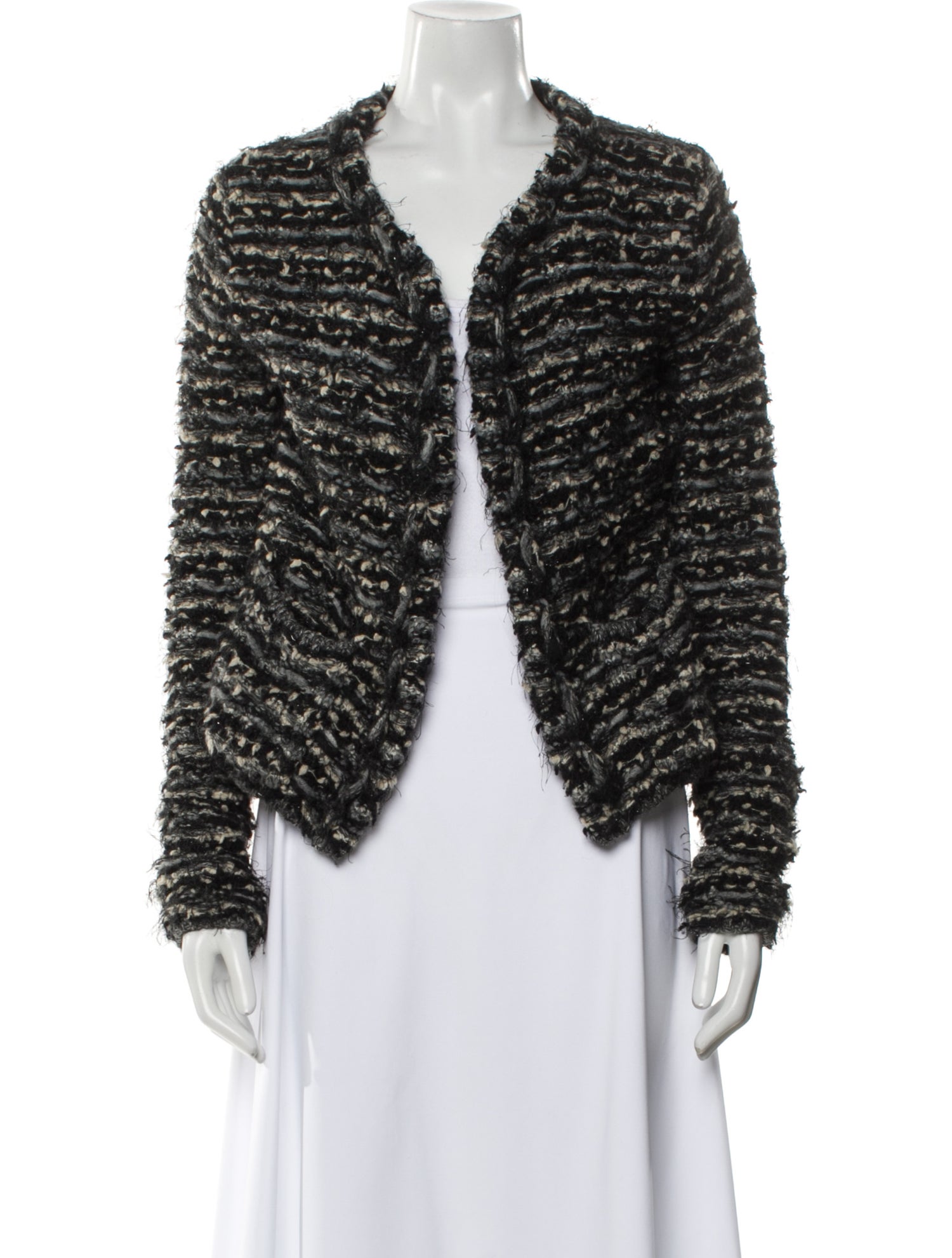 Max Mara Wool Tweed Pattern Jacket