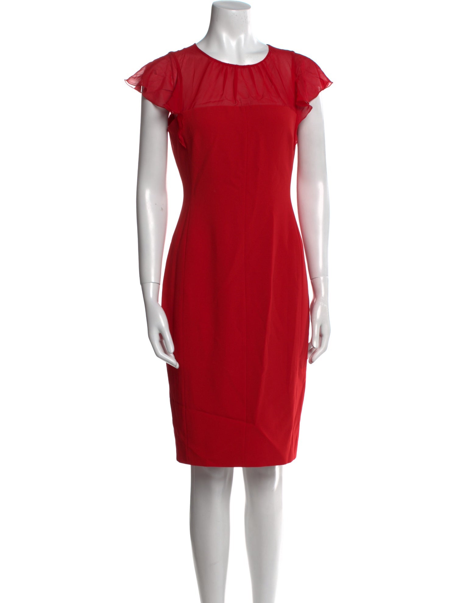 Max Mara Silk Knee-Length Dress w/ Tags