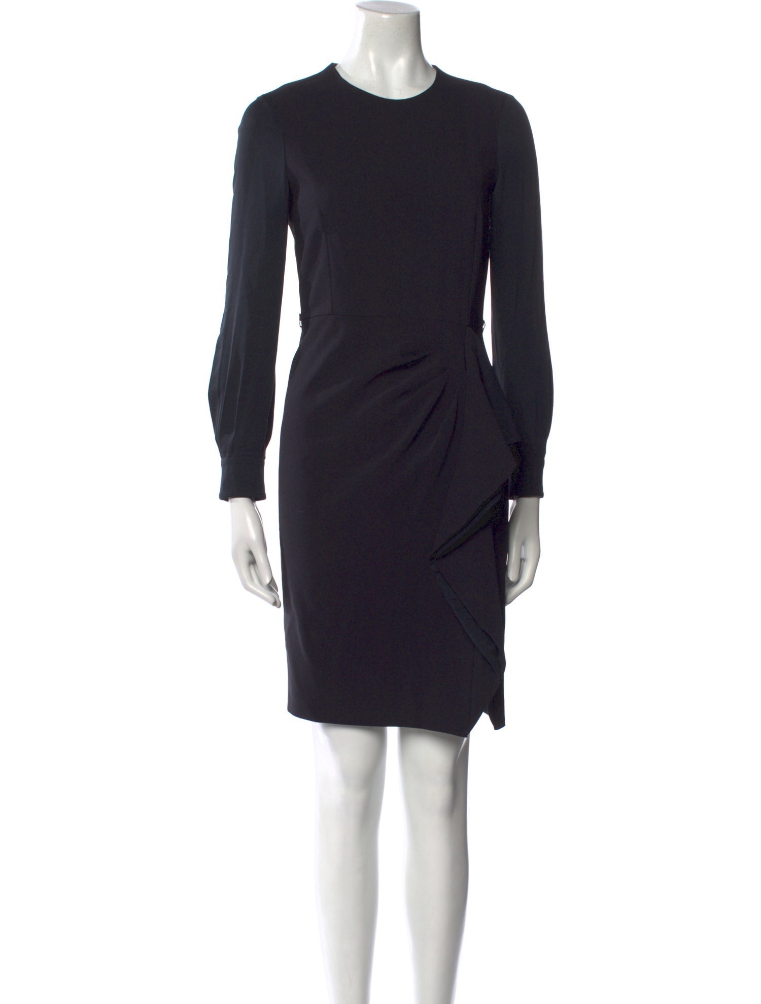 Max Mara Crew Neck Knee-Length Dress