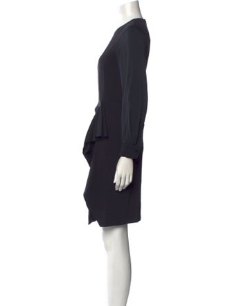 Max Mara Crew Neck Knee-Length Dress