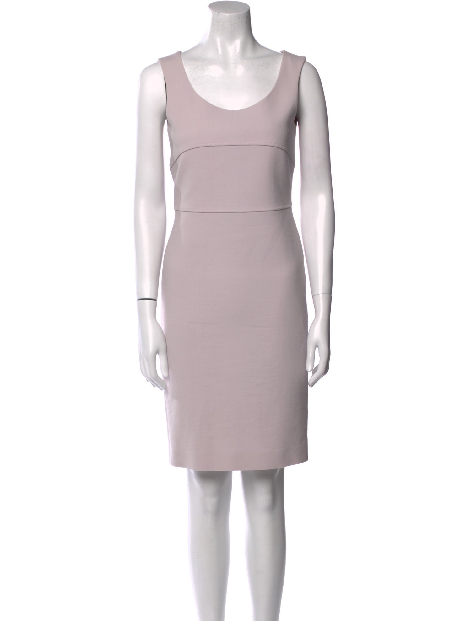 Max Mara Virgin Wool Mini Dress