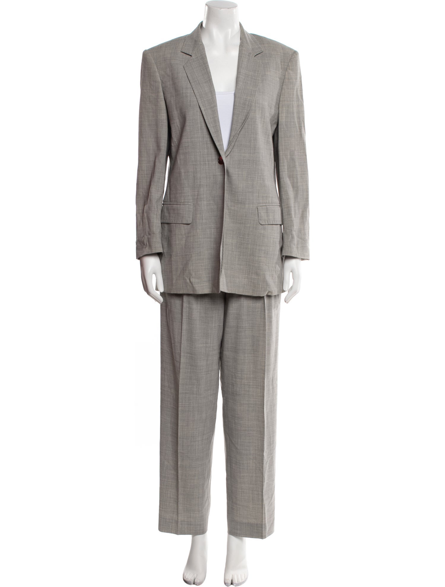 Max Mara Virgin Wool Pant Set