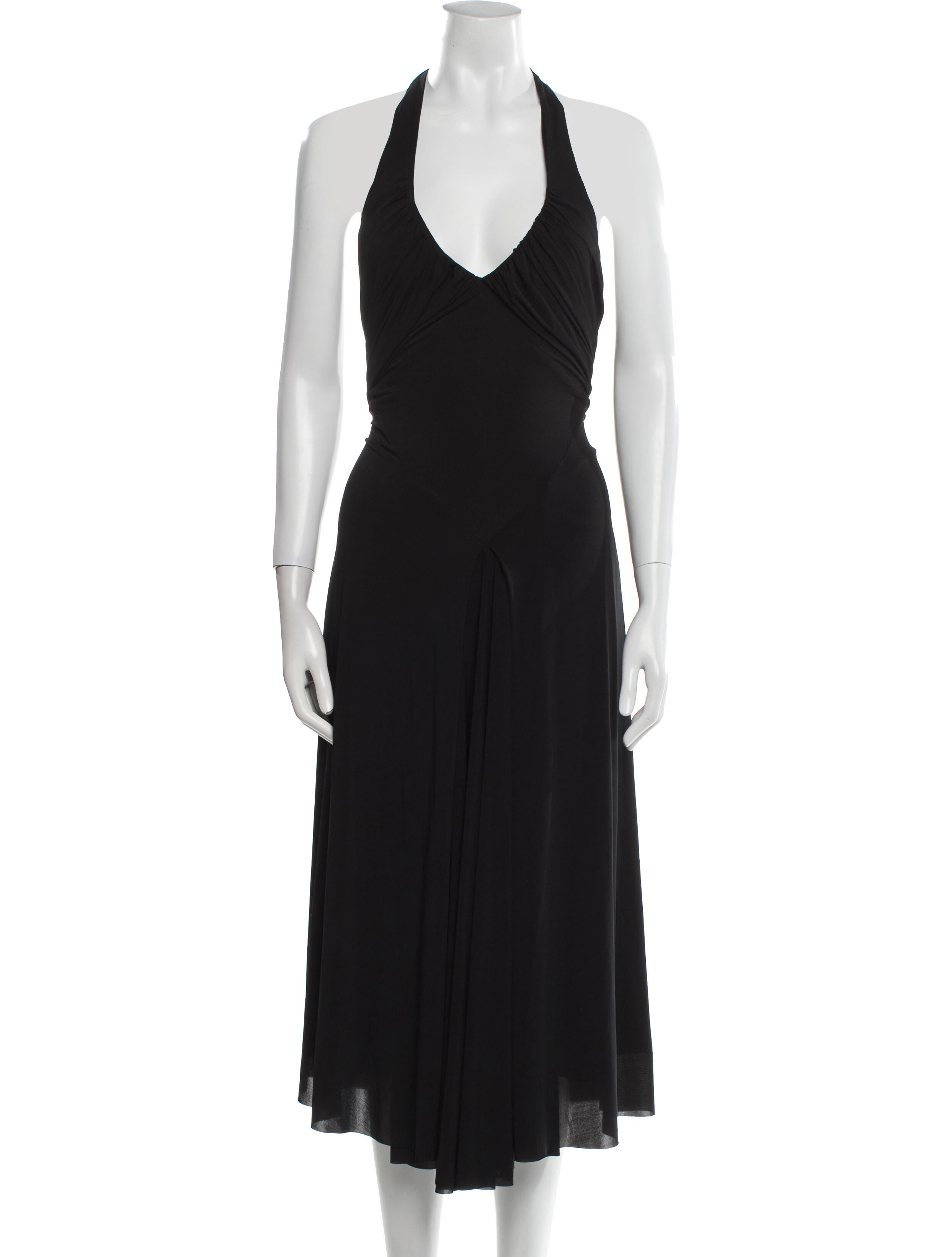 Max Mara Halterneck Long Dress