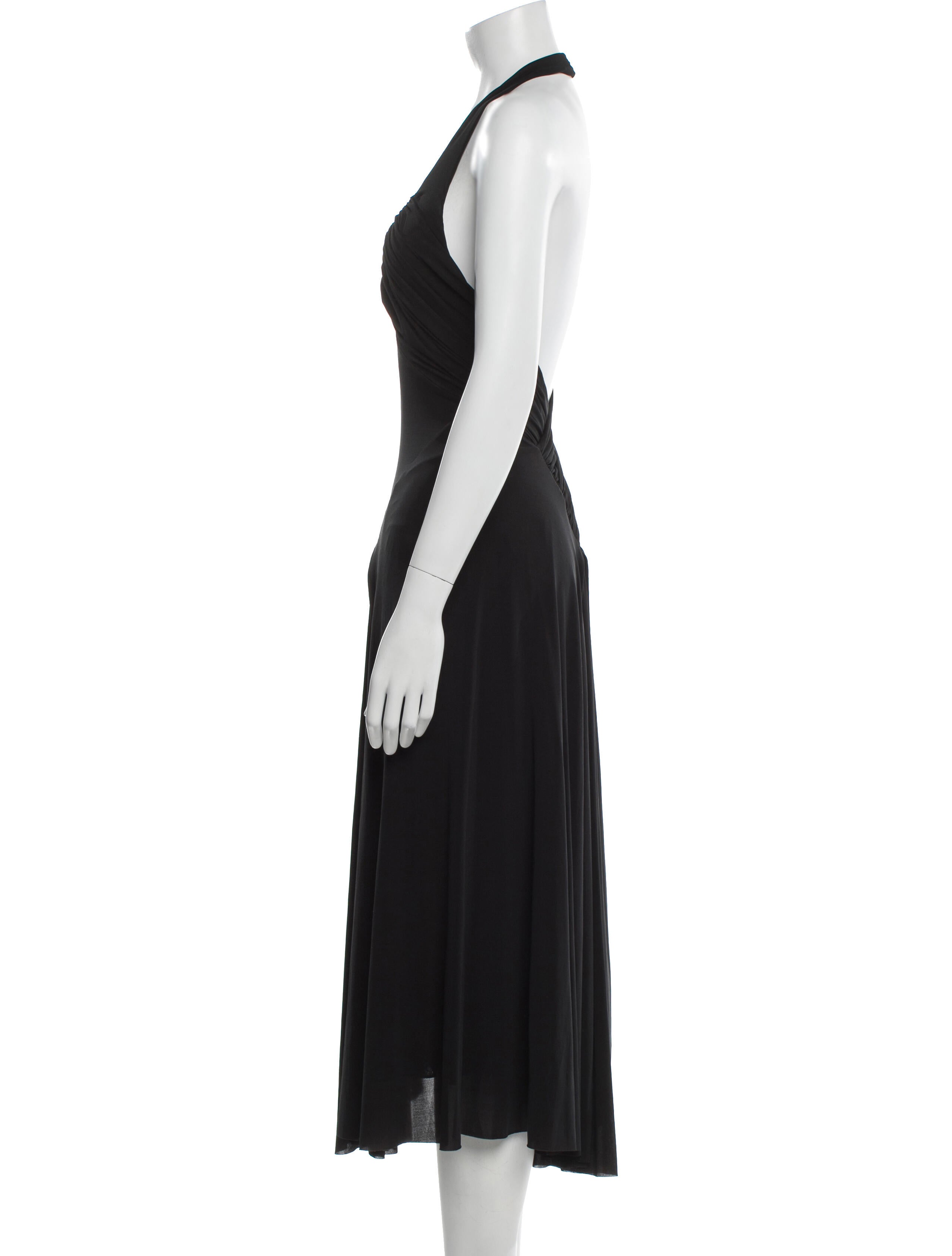 Max Mara Halterneck Long Dress