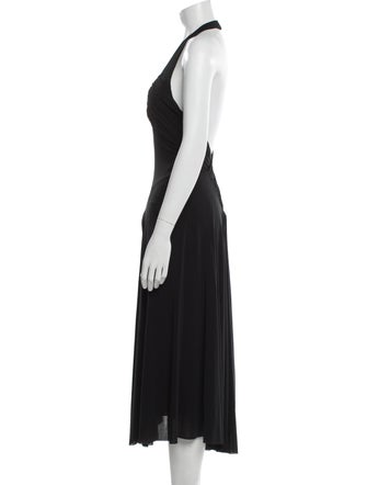 Max Mara Halterneck Long Dress