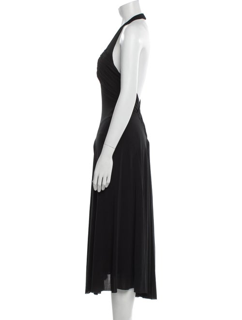 Max Mara Halterneck Long Dress