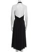 Max Mara Halterneck Long Dress