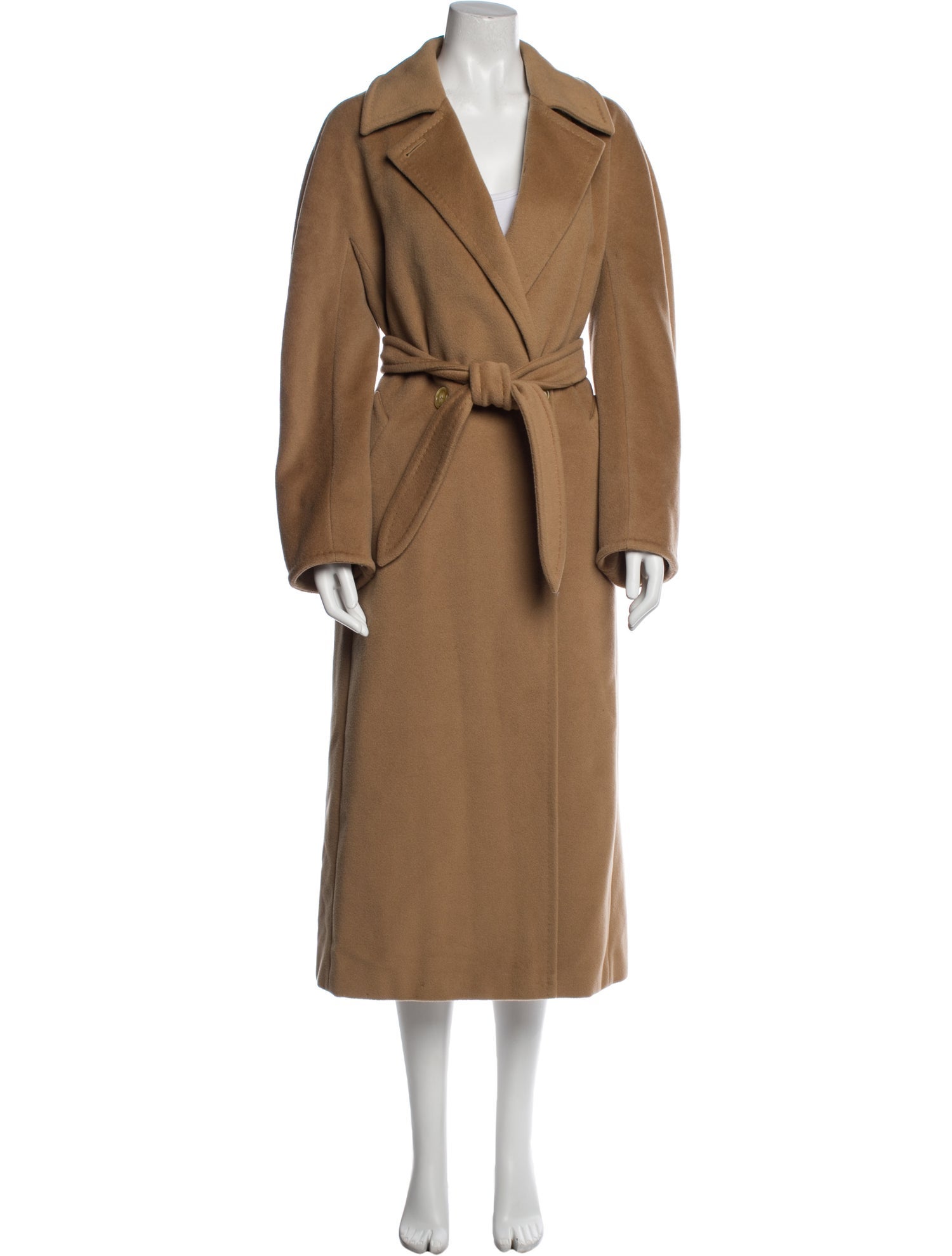 Max Mara Virgin Wool Trench Coat