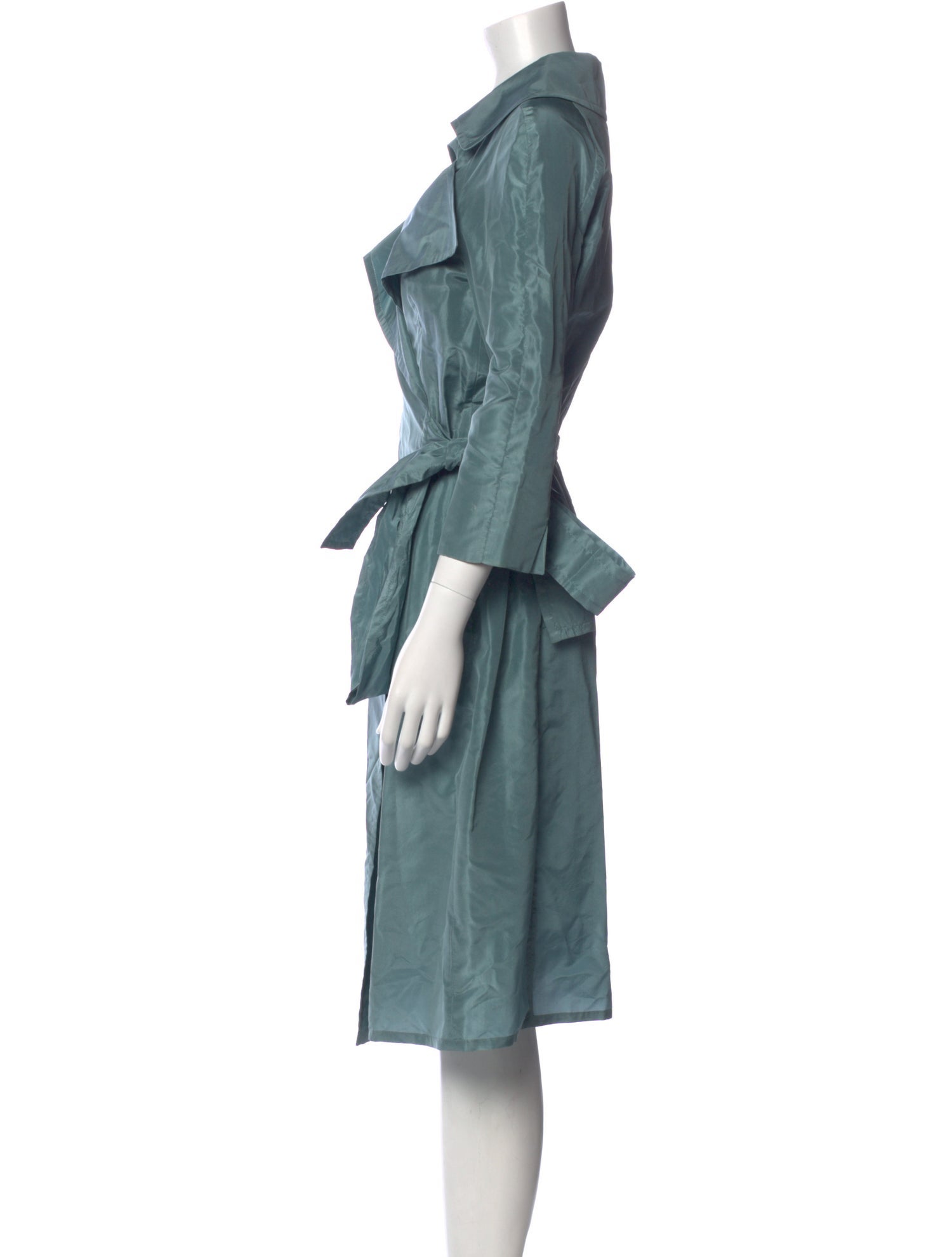 Max Mara Silk Knee-Length Dress
