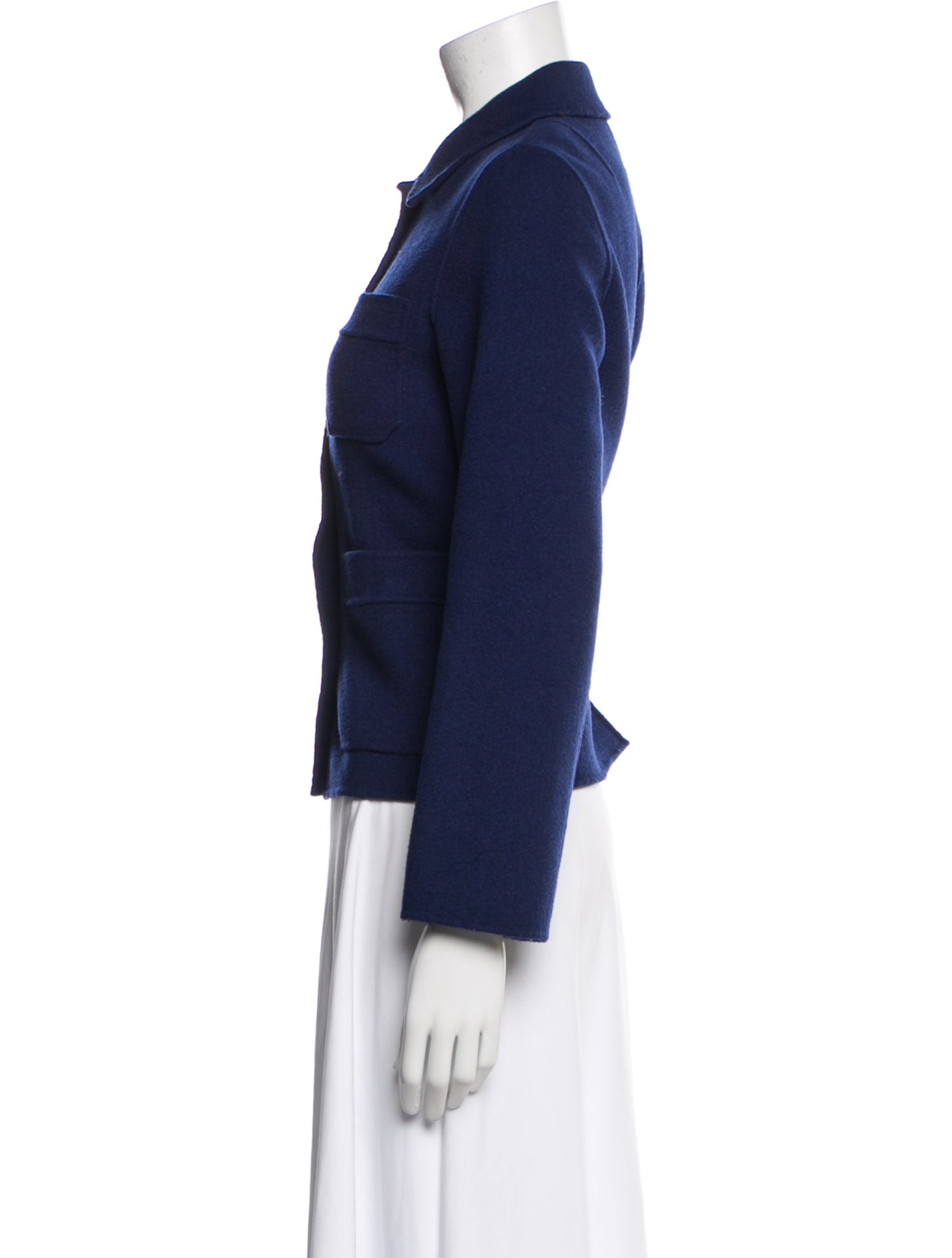 Max Mara Virgin Wool Denim Jacket