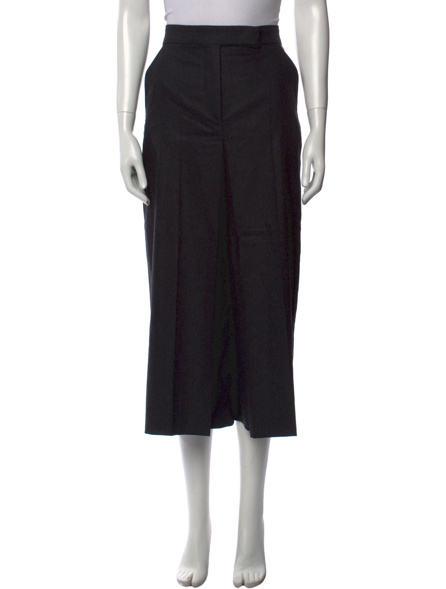 Max Mara Virgin Wool Wide Leg Pants