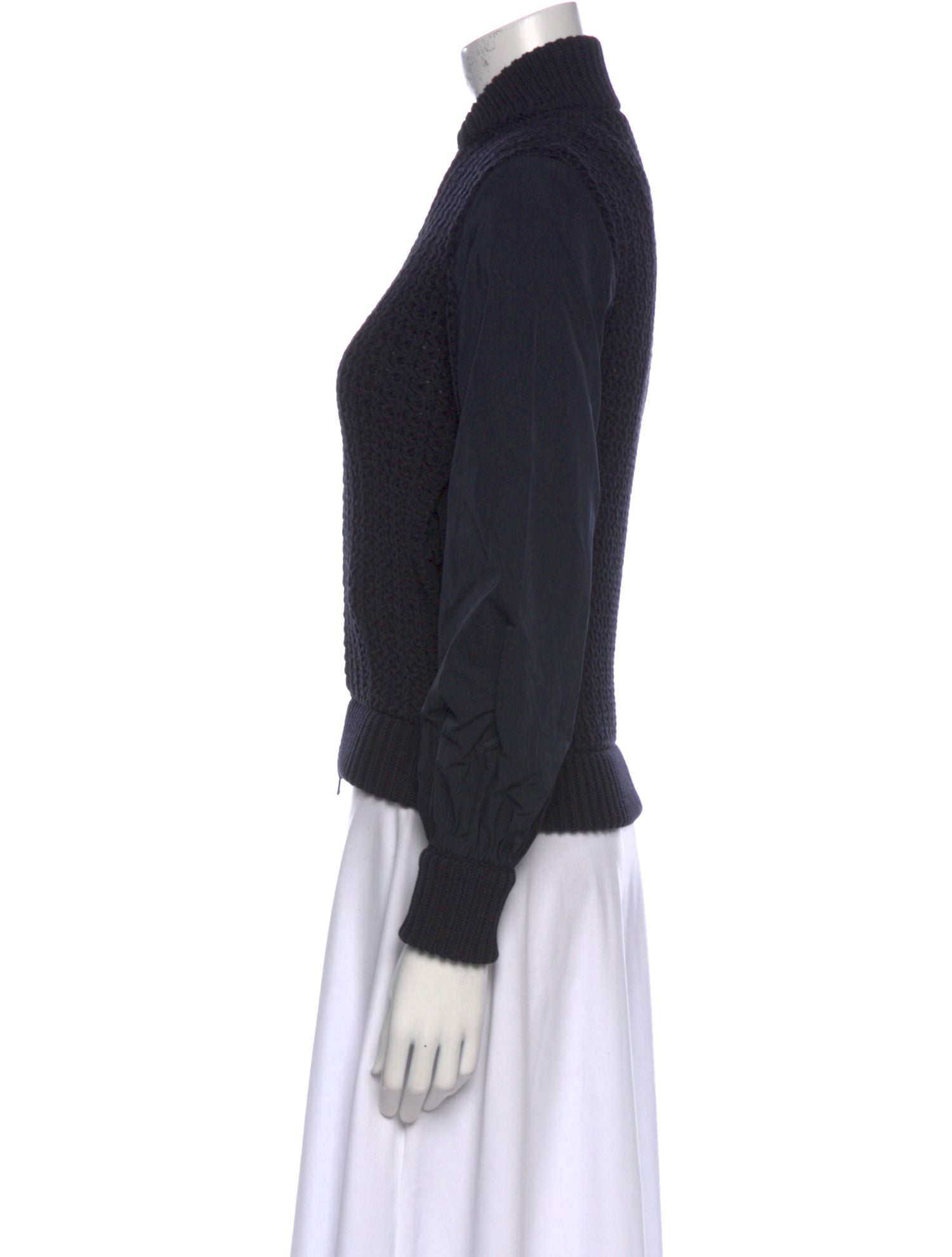 Max Mara Mock Neck Sweater