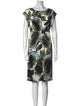 Max Mara Silk Knee-Length Dress