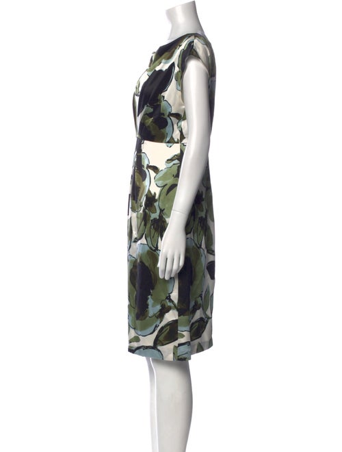 Max Mara Silk Knee-Length Dress