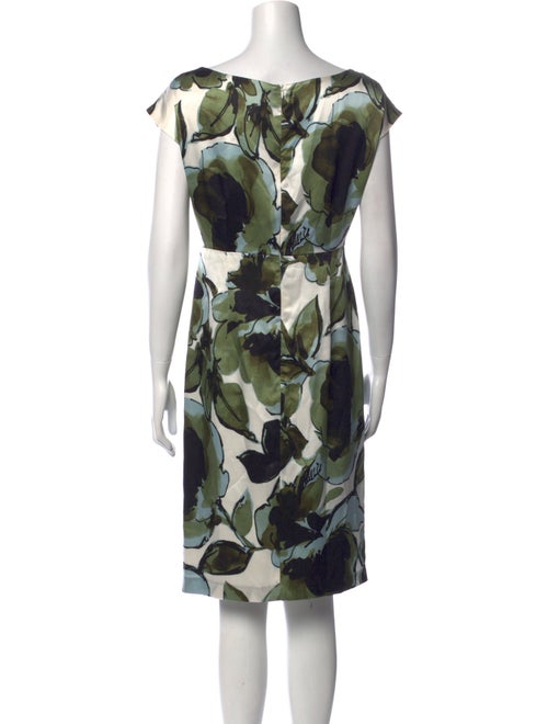 Max Mara Silk Knee-Length Dress