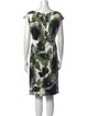 Max Mara Silk Knee-Length Dress