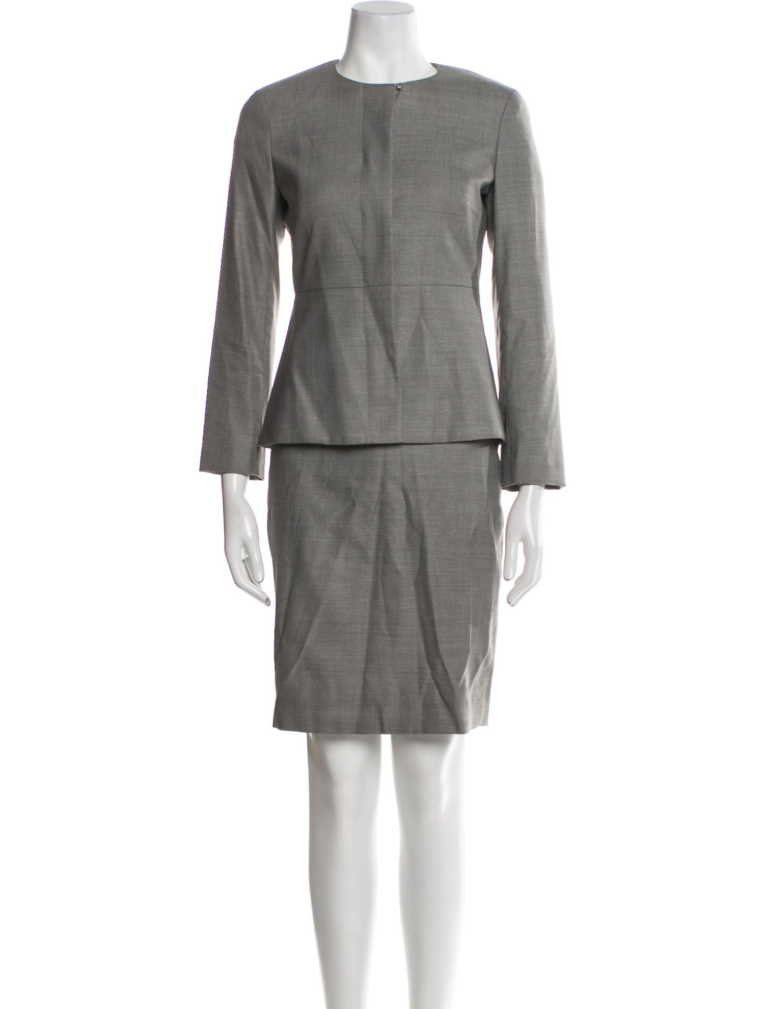 Max Mara Virgin Wool Skirt Suit