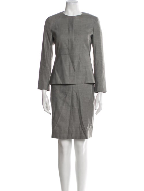 Max Mara Virgin Wool Skirt Suit