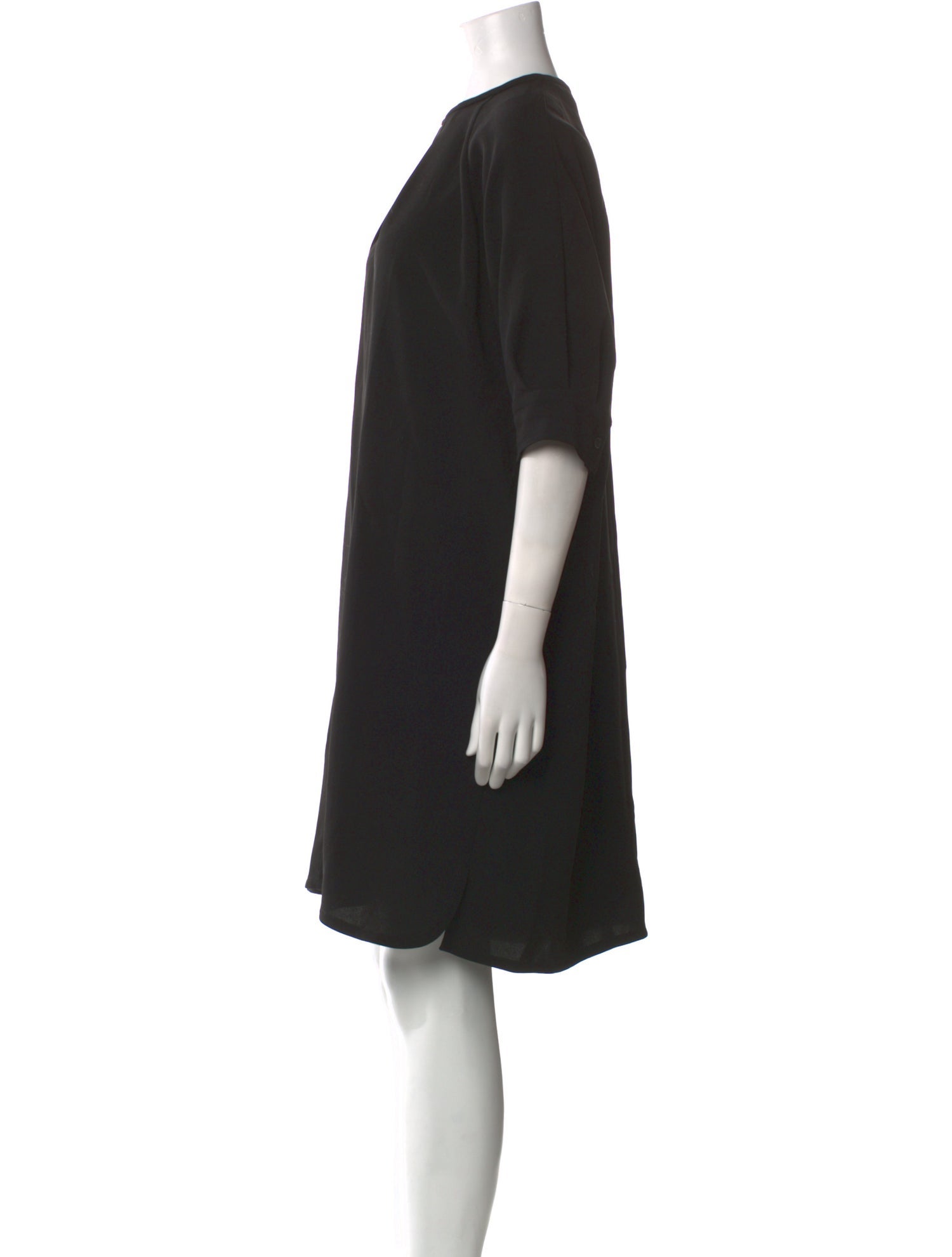 Max Mara Silk Knee-Length Dress