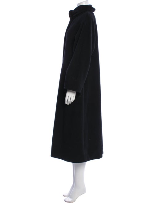 Max Mara Virgin Wool Faux Fur Coat