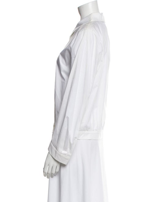 Max Mara Long Sleeve Button-Up Top