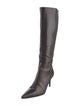 Max Mara Embossed Leather Boots