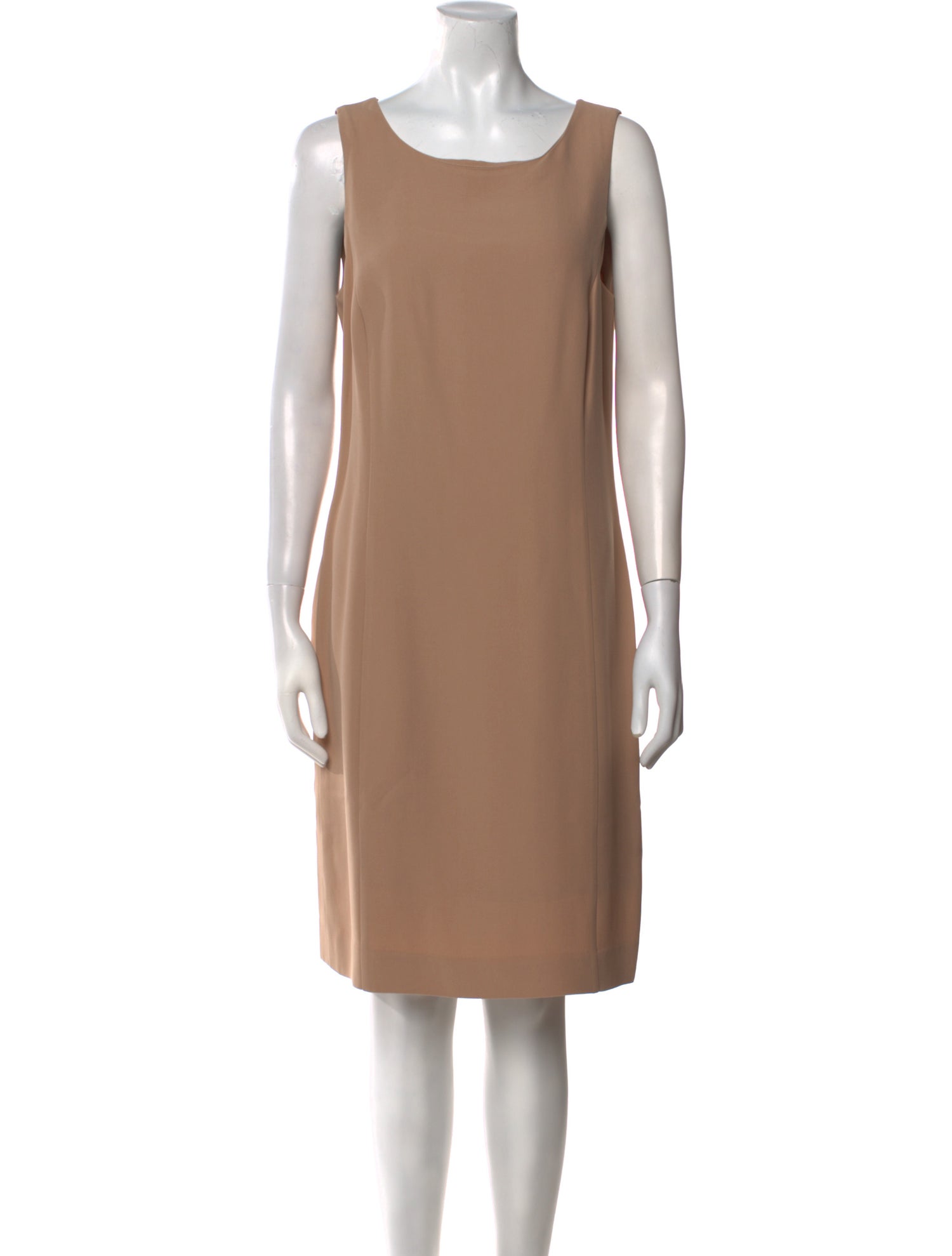 Max Mara Virgin Wool Knee-Length Dress