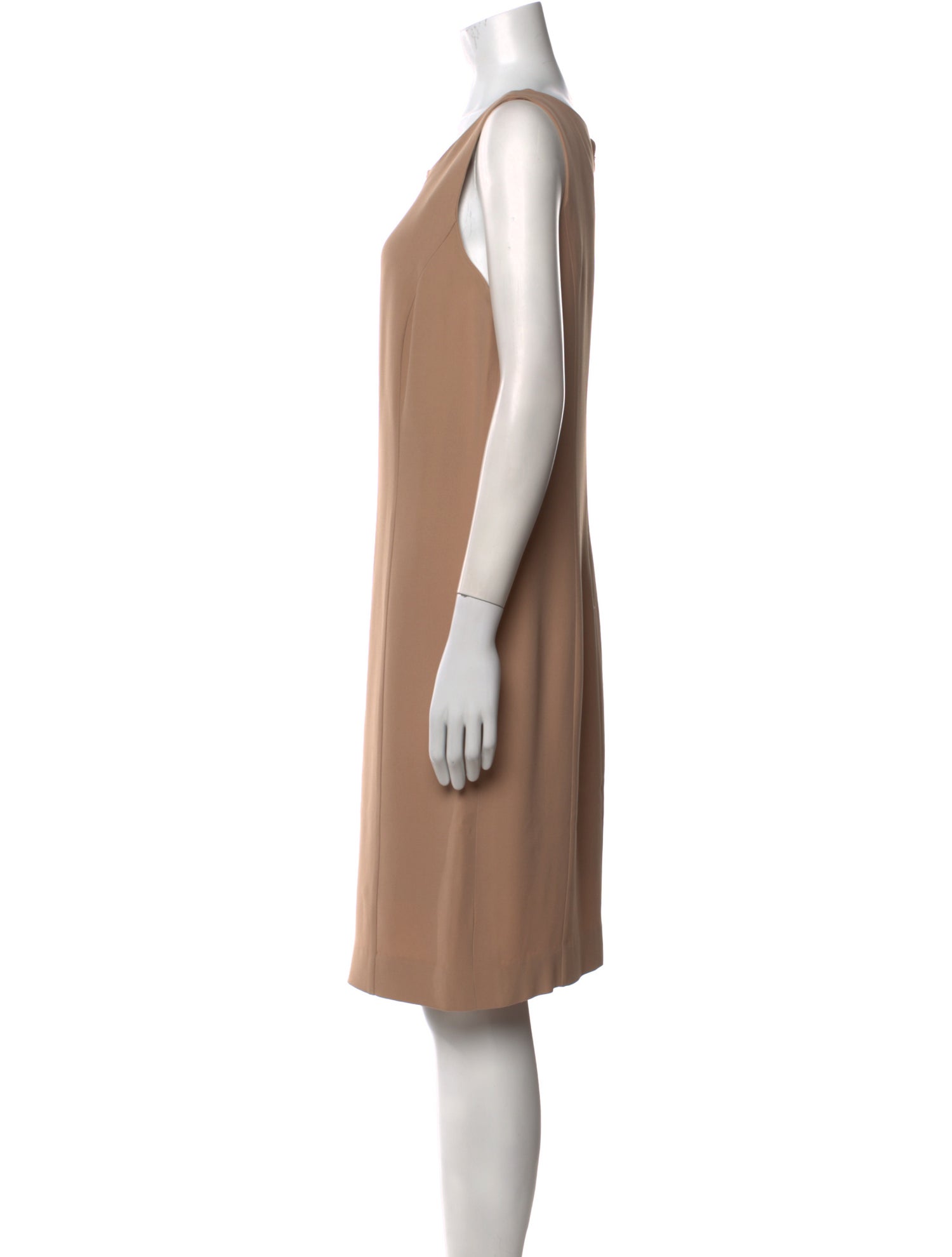 Max Mara Virgin Wool Knee-Length Dress