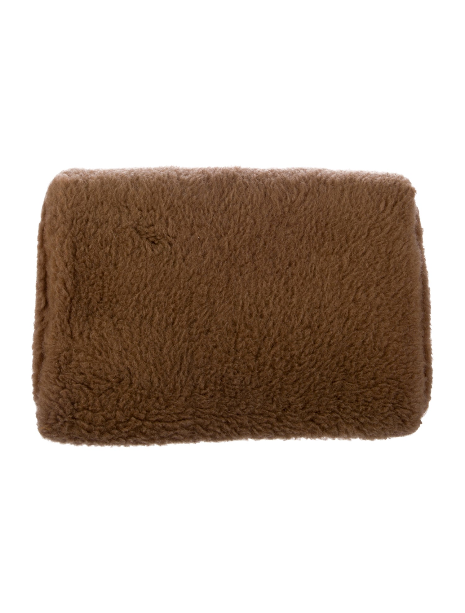 Max Mara traveling fur laptop case