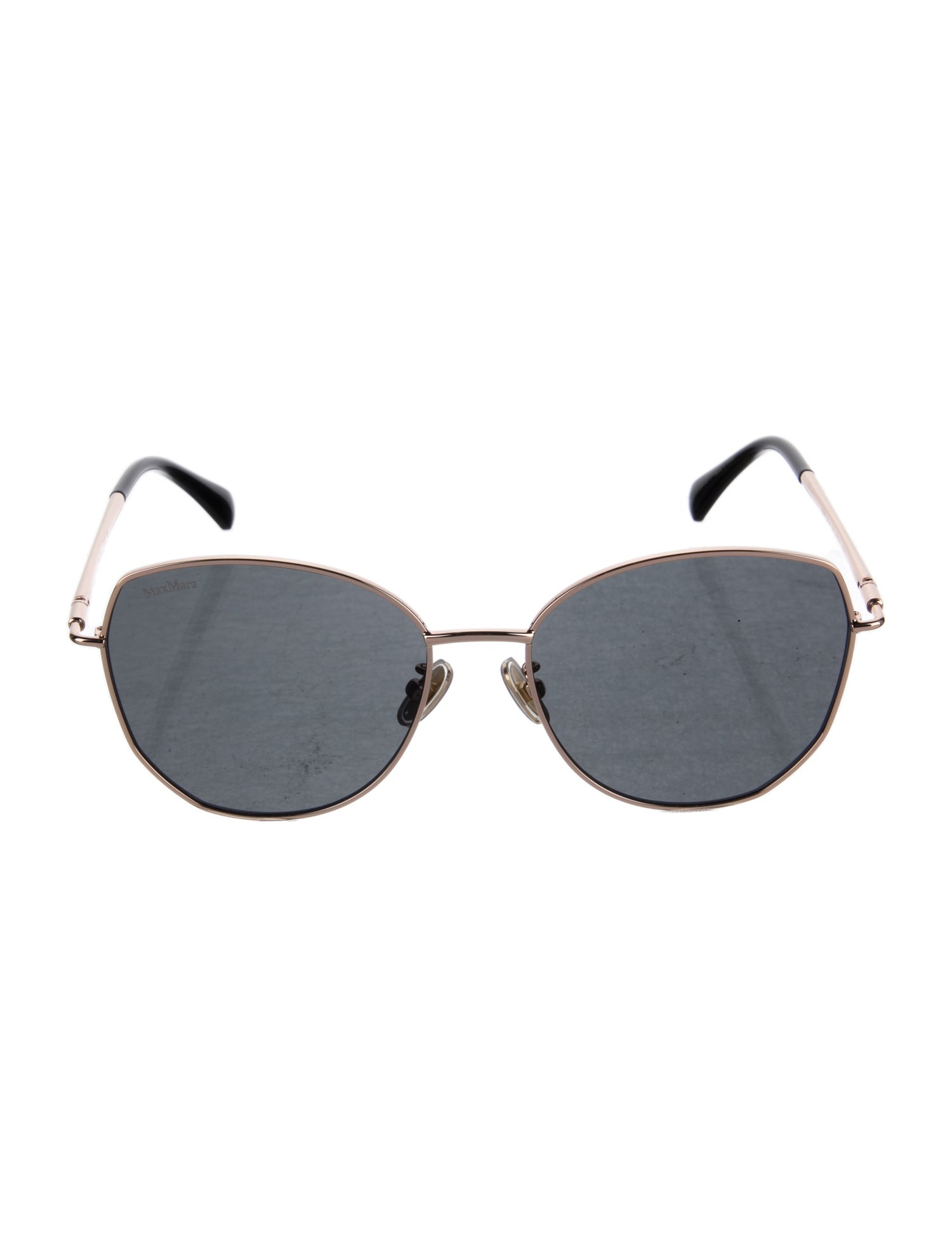 Max Mara Aviator Tinted Sunglasses